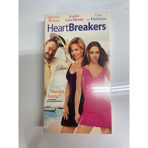 Heartbreakers‎ VHS Tape Sigourney Weaver Jennifer Love Hewitt Gene Hackman